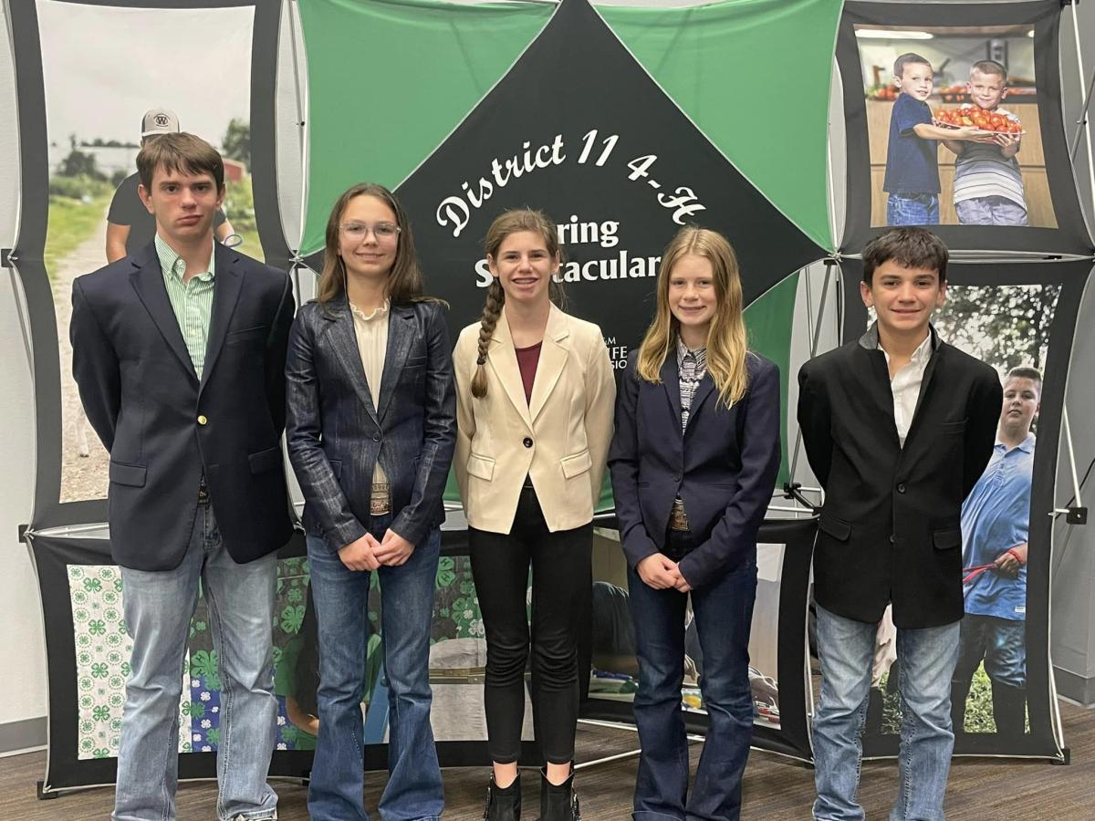 Kbuk KVLG KBUK Radio - Fayette Co. 4-H Members Compete at District 11 4-H ...