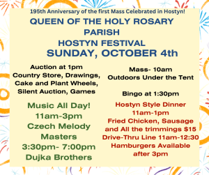 195th Queen of the Holy Rosary Parish Hostyn Festival