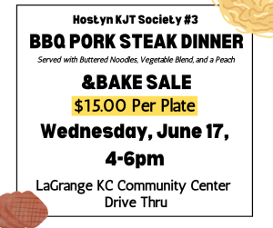 Hostyn BBQ Pork Steak Dinner