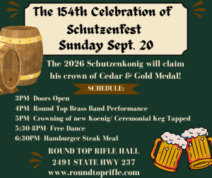154th Celebration of Schutzenfest