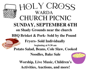 Holy Cross Warda Church Picnic