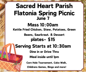 Sacred Heart Church Spring Picnic Flatonia