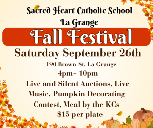Sacred Heart La Grange Fall Festival